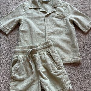 Kith Kids Matching Set in Soft Sage